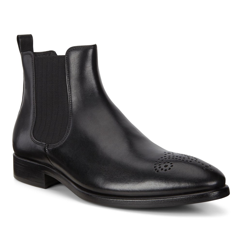 Zapatos De Vestir Hombre - ECCO Vitrus Mondial Chelsea Boot - Negros - XAK314759